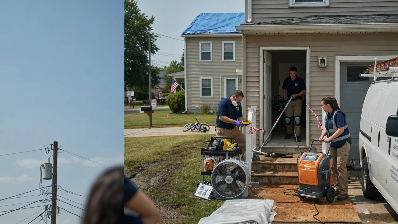 Water Damage Repair in Woolwich, ME near me